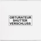 MODELEC - Façade Confidence Laiton Blanc Simple Obturateur