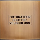 MODELEC - Façade Confidence Laiton Vieux Bronze Simple Obturateur