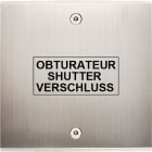 MODELEC - Façade Confidence Laiton Nickel Satine Simple O1 à Vis