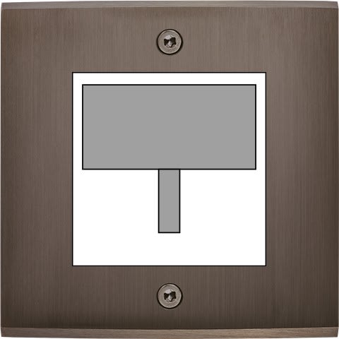 MODELEC - Façade Confidence Laiton Canon De Fusil Simple Detecteur-Carte-Prise Multi Avis