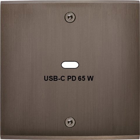MODELEC - Façade Confidence Laiton Canon De Fusil Simple USB Power Delivery à Vis