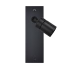 MODELEC - Façade Confidence Laiton Noir Mat Etroite Longue Spot 360°