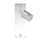 MODELEC - Façade Confidence Laiton Chrome Etroite Longue Spot 360°
