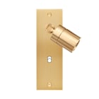 MODELEC - Façade Confidence Laiton Brosse Etroite Longue Spot 360° + B1