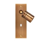 MODELEC - Façade Confidence Laiton Vieux Bronze Etroite Longue Spot + B1