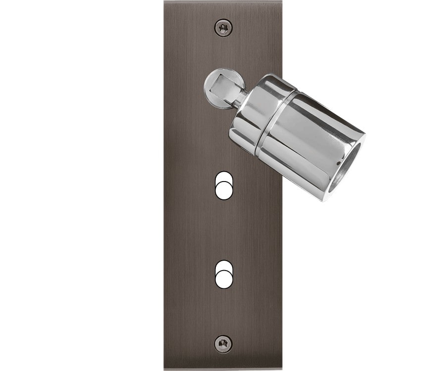 MODELEC - Façade Confidence Laiton Canon De Fusil Etroite Longue Spot 360° + B2