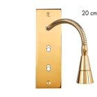 MODELEC - Façade Confidence Laiton Or Miroir Etroite Longue Liseuse 20 + B1 B1