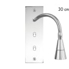 MODELEC - Façade Confidence Laiton Chrome Etroite Longue Liseuse 30 + B1 B1