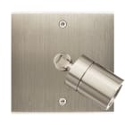 MODELEC - Façade Confidence Laiton Acier Brosse Simple Spot 360° à Vis