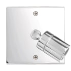 MODELEC - Façade Confidence Laiton Chrome Simple Spot 360° à Vis