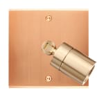 MODELEC - Façade Confidence Laiton Cuivre Satine Simple Spot 360°