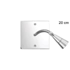 MODELEC - Façade Confidence Laiton Chrome Simple Liseuse 20