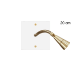 MODELEC - Façade Confidence Laiton Blanc Email Simple Liseuse 20