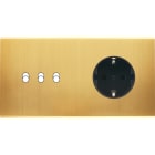 MODELEC - Façade Confidence Laiton Satine Double Horizontale B3 PCK