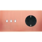 MODELEC - Façade Confidence Laiton Cuivre Satine Double Horizontale B3 PCK