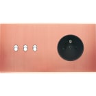 MODELEC - Façade Confidence Laiton Cuivre Satine Double Horizontale B3 PC