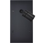 MODELEC - Façade Confidence Laiton Noir Mat Double Verticale Spot