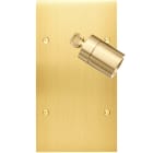 MODELEC - Façade Confidence Laiton Satine Double Verticale Spot