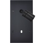 MODELEC - Façade Confidence Laiton Noir Mat Double Verticale Spot + B1