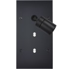 MODELEC - Façade Confidence Laiton Noir Mat Double Verticale Spot + B1 B1 Aligne