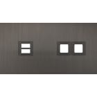 MODELEC - Façade Empreintes VOLUME Canon Fusil Double Horiz Chargeur USB 2 boutons carrés