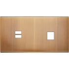 MODELEC - Façade Confidence Laiton Vieux Bronze Double Horizontale U1 M1