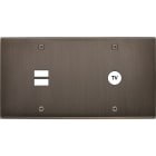 MODELEC - Façade Confidence Laiton Canon De Fusil Double Horizontale U1 C1 à Vis