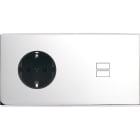 MODELEC - Façade Confidence Laiton Chrome Double Horizontale PCK U1