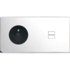 MODELEC - Façade Confidence Laiton Chrome Double Horizontale PC U1