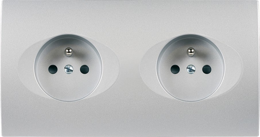 MODELEC - Façade Collection Karo Aluminium Double Horizontale PC Pc