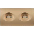MODELEC - Façade Karo Dore Double Horizontale PC Pc