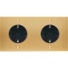 MODELEC - Façade Confidence Laiton Brosse Double Horizontale PCK Pck Vis