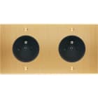 MODELEC - Façade Confidence Laiton Brosse Double Horizontale PC Pc à Vis