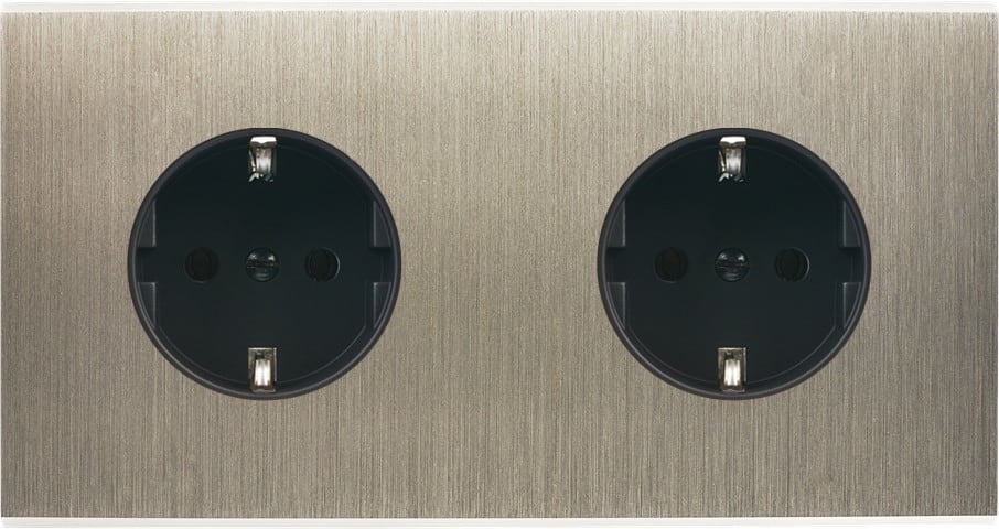 MODELEC - Façade Confidence Laiton Acier Double Horizontale PCK Pck