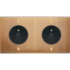MODELEC - Façade Confidence Laiton Vieux Bronze Double Horizontale PC Pc à Vis