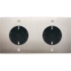 MODELEC - Façade Confidence Laiton Nickel Satine Double Horizontale Pckpck V