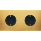 MODELEC - Façade Confidence Laiton Satine Double Horizontale PCK Pck