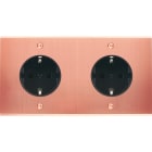 MODELEC - Façade Confidence Laiton Cuivre Satine Double Horizontale PCK Pck Vis