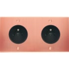 MODELEC - Façade Confidence Laiton Cuivre Satine Double Horizontale PC Pc à Vis