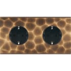 MODELEC - Façade Fascination Laiton Onde Double Horizontale PCK Pck