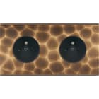 MODELEC - Façade Fascination Laiton Onde Double Horizontale PC Pc