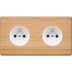 MODELEC - Façade Hitera Chene Clair Double Horizontale PC Pc