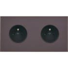 MODELEC - Façade Désir Anthracite Mat Double Horizontale PC Pc