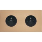 MODELEC - Façade Désir Doré Mat Double Horizontale PC Pc