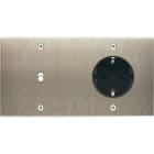 MODELEC - Façade Confidence Laiton Acier Double Horizontale B1 PCK Vis