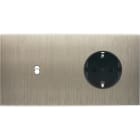 MODELEC - Façade Confidence Laiton Acier Double Horizontale B1 PCK Magnetique