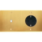 MODELEC - Façade Confidence Laiton Satine Double Horizontale B1 PCK Vis