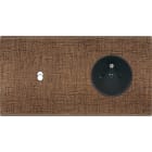 MODELEC - Façade Fascination Laiton Coslan Double Horizontale B1 Pc