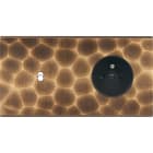 MODELEC - Façade Fascination Laiton Onde Double Horizontale B1 Pc