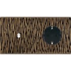 MODELEC - Façade Fascination Laiton Fauve Double Horizontale B1 PCK Mag